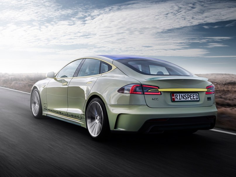 Tesla Model S Rinspeed. - 2