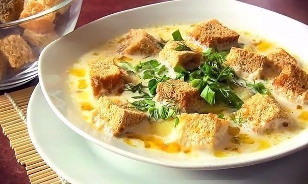 Сырный супчик на скорую руку.Сырный суп — это быстрое, сытное и согревающее блюдо. Смело зовите ...