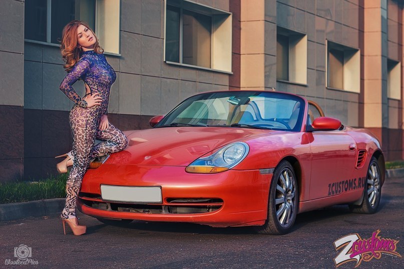 Мария Рябушкина Porsche Boxster