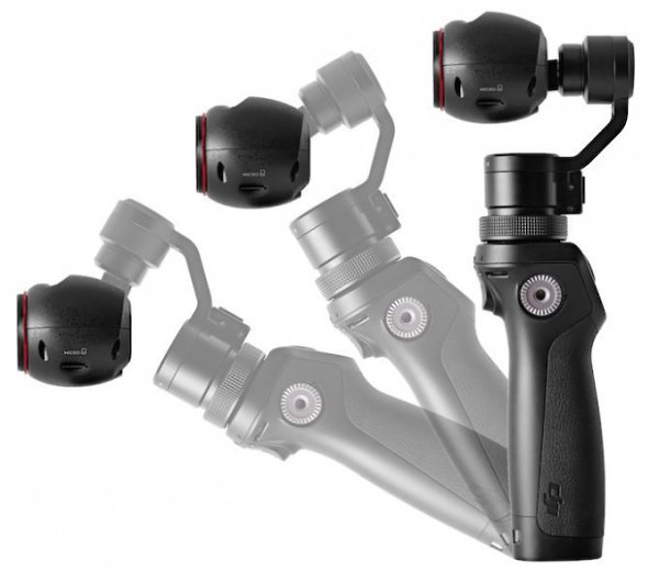 DJI Osmo — компактная 4К-камера с ручным стабилизатором .Компания DJI многим известна своими ... - 4