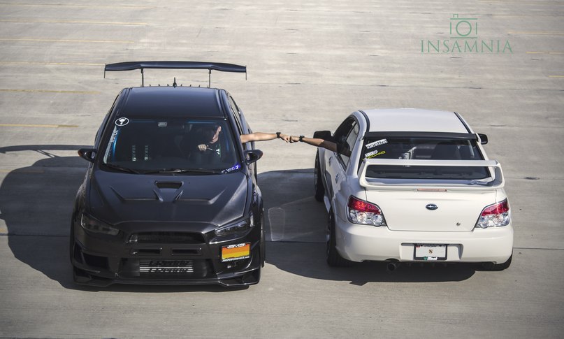 Mitsubishi Lancer Evolution X &amp; Subaru Impreza WRX STI.