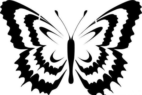 Ажурные бабочки из бумаги | Страна Мастеров