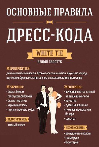 10 основных правил дресс-кода. Сохрани себе, чтобы не потерять.