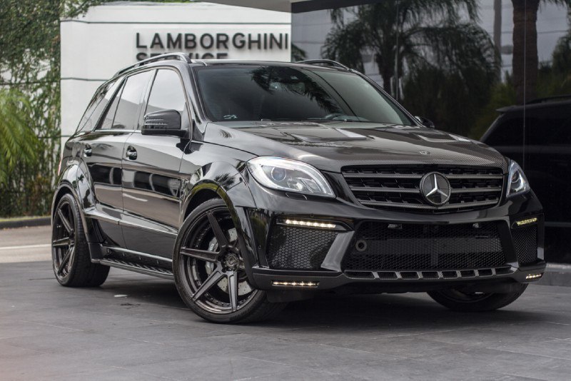 Mercedes-Benz ML63 AMG Top Car