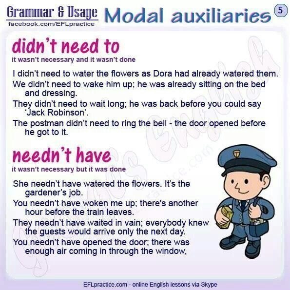 Modal auxiliaries.    - 5