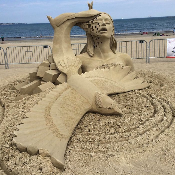      Revere Beach International Sand Sculpting - 6
