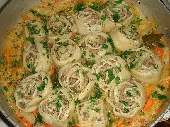 ЛЕНИВЫЕ ПЕЛЬМЕНИ. ВКУСНО, КРАСИВО И ГОТОВИТСЯ ПРОЩЕ ПРОСТОГО.Ингредиенты:Тесто:350-400 гр.муки,2 ... - 3