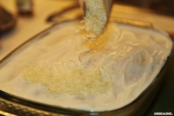 Картофельная запеканка с мясом.Ингредиенты:Картофель — 1,3 кгФарш говяжий — 500 гЛук репчатый — 2 ... - 9