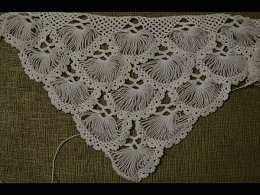 " ,   .  1" (Turkish shawl, tied on the card. Part 1)