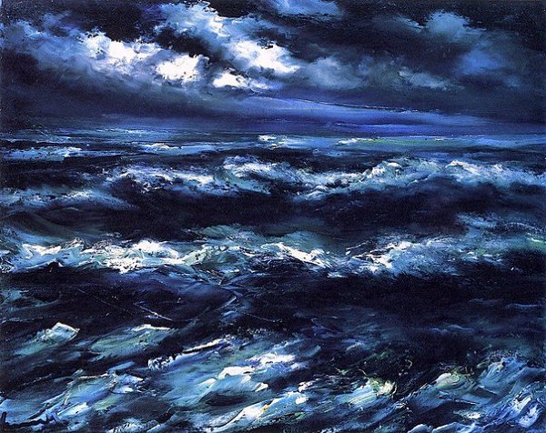 Maurice de Vlaminck (French, 1876-1958). The Sea.