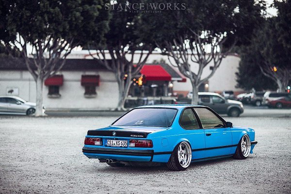 BMW этим всё сказано! Красива-а-ая!!! Bavarian Blues - Rimal Chand's 1985 BMW 635CSi - 5