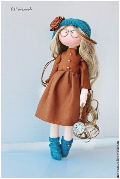 Шьем куколку. Выкройка. - 5