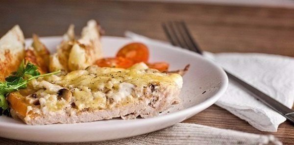 Мясо по-купечески с грибами. Мясо по-купечески с грибами — это очень вкусный рецепт приготовления ... - 8