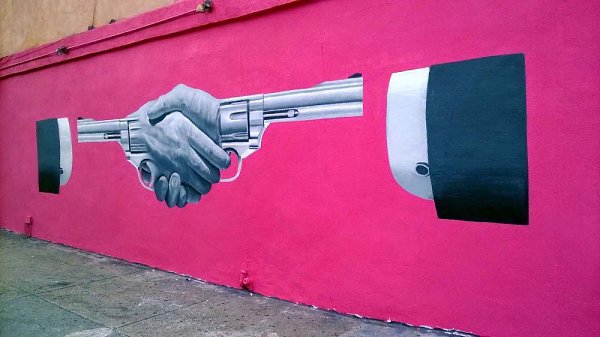 10 сильных стрит-арт-работ, раскрывающих правду жизни.Уличное искусство сильно выросло — это уже не ... - 2
