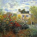   - The Garden of Monet at Argenteuil, 1873    