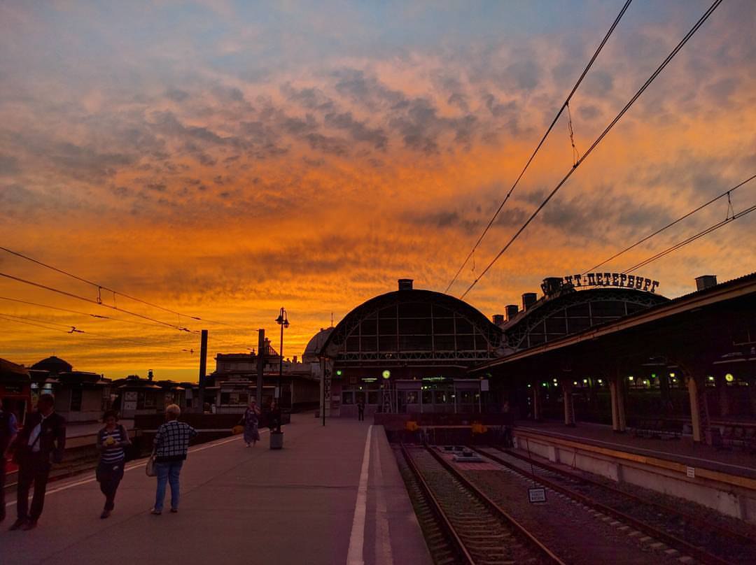 # @ Vitebsky railway station