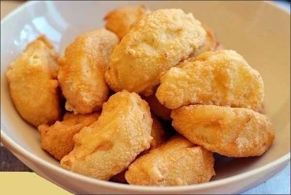 Яблоки в карамели.Ингредиенты:Мука пшеничная — 180 гЯйцо куриное — 1 шт.Яблоки — 2 шт.Растительное ... - 5