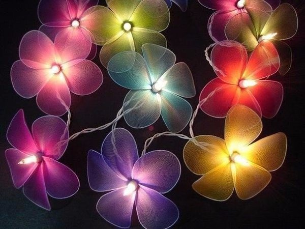 Цветочные мотивы в ночниках.. Вы удивитесь! Но такую красоту можно сделать своими руками. Для этого ... - 4