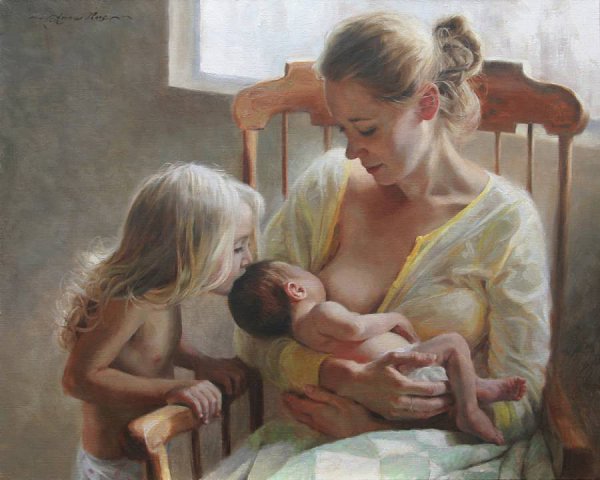 "Душа ребенка". Дети в живописи Anna Rose Bain, 1985. Те, для кого душа ребенка — закрытая ... - 15