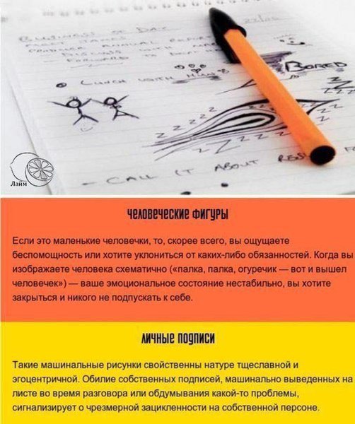 Что означают рисунки, которые мы неосознанно рисуем?
