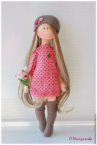 Шьем куколку. Выкройка. - 4