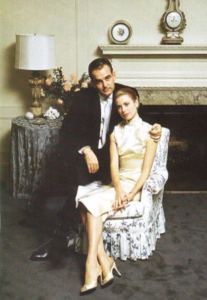 Vintage. Prince Rainier and Princess Grace - 3