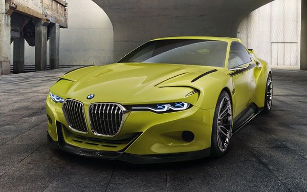 BMW представила концепт-кар 3.0 CSL Hommage с футуристическим дизайном - 3