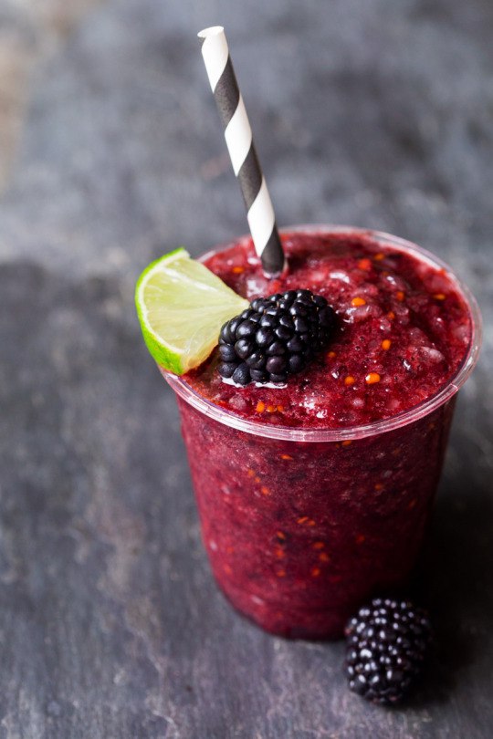 FROZEN BLACKBERRY LIMEADE