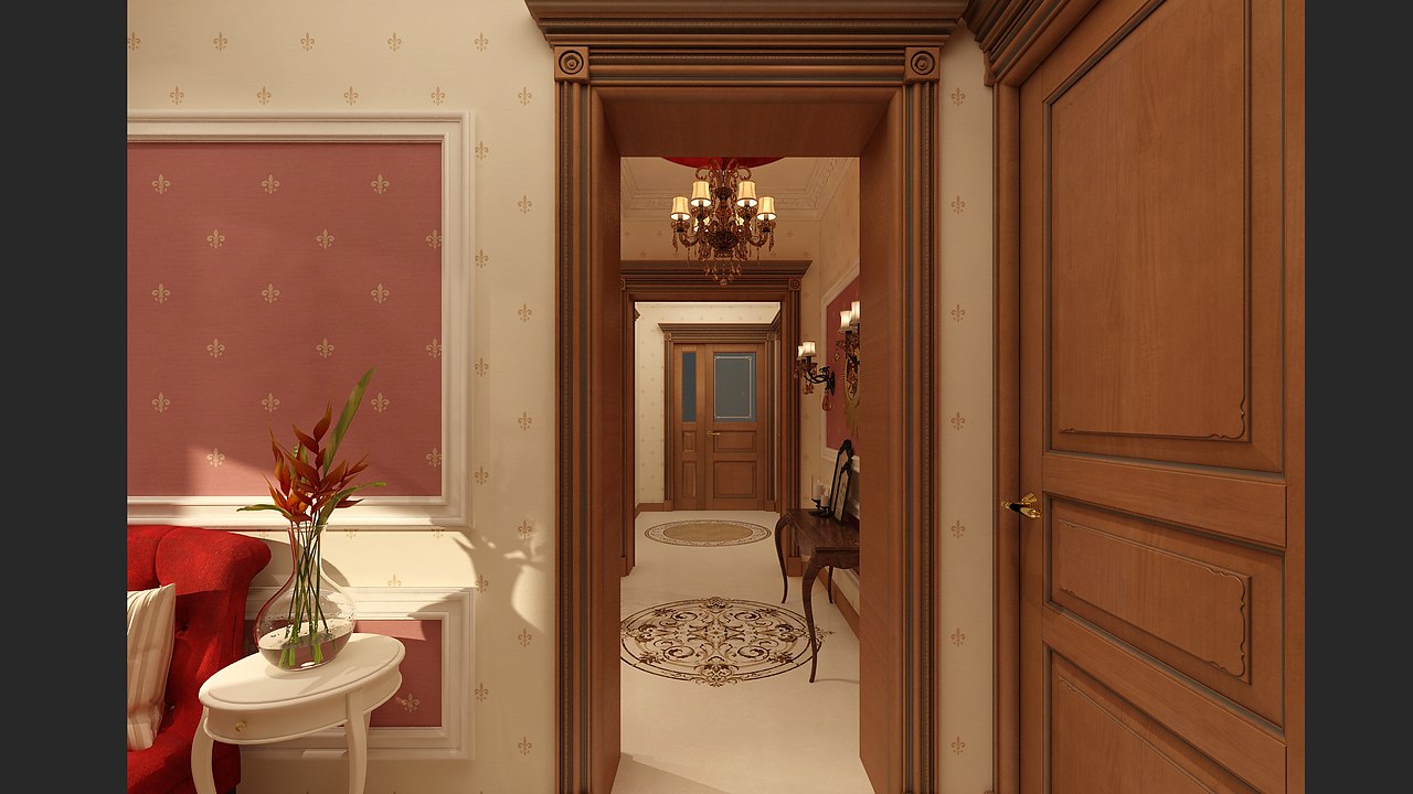 дизайн коридора в квартире. - 4