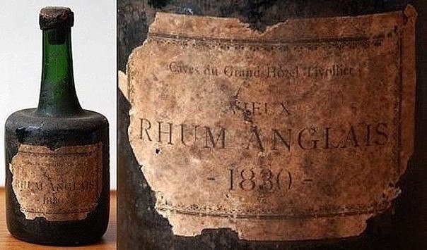  Vieux Rhum Anglai 1830 .      .