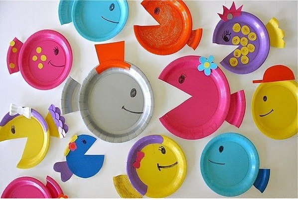 Поделки из одноразовых тарелок.Кладь идей для тебя! - 2