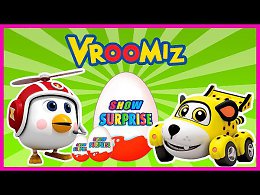 Surprise Show!!! Kinder Surprise - Vroomiz. Врумиз - новый мультик Киндер сюрприз!!!