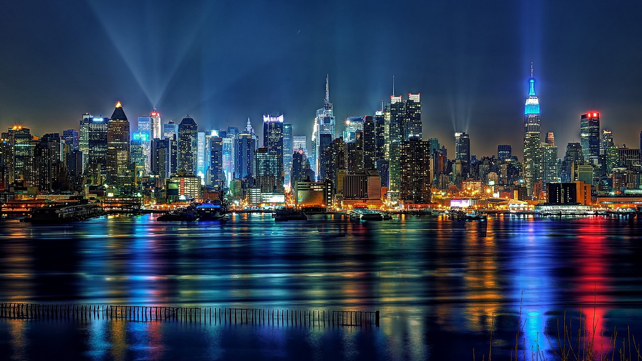 Ночной Нью-Йорк. - 2
