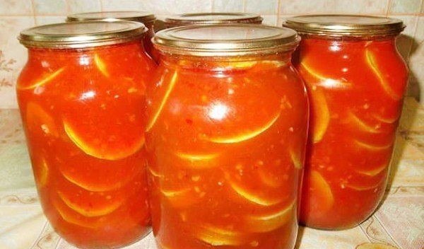 10 вкусных салатов на зиму. 1. Салат на зиму из кабачков и баклажан(готовила в мультиварке) ... - 5