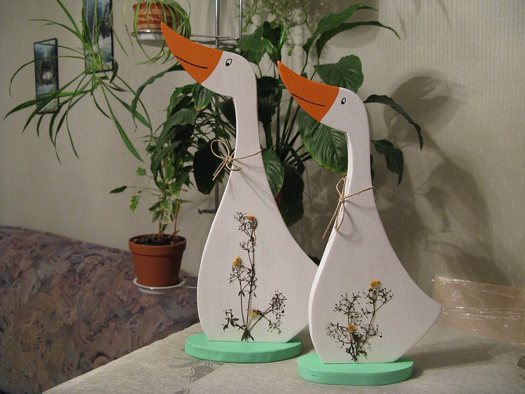 Фигурки из фанеры на садовый участок своими руками. - 6