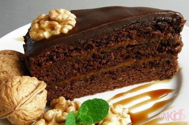 Торт "Прага" простой, супер вкусный, супер шоколадный! Ингредиенты: Тесто: 0.5 ст.сахара 2 ...