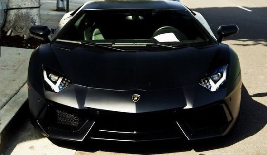 Matte Black Aventador, 2011