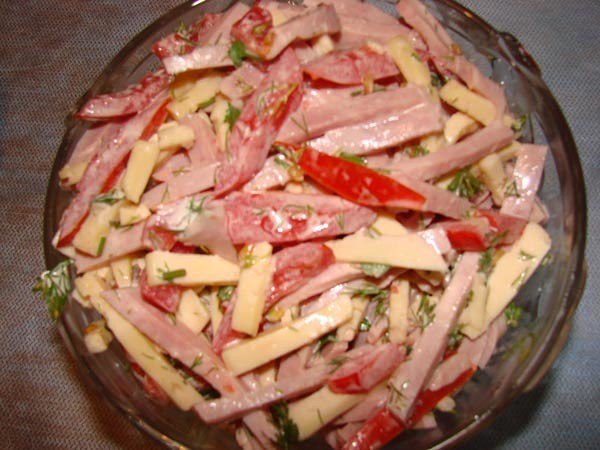 ВКУСНЫЕ САЛАТЫ: ТОП-8 РЕЦЕПТОВ.1) Салат
