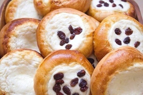 Ватрушка! Первая опара 200 г муки 160 г молока 1 г быстродействующих дрожжей (1/3 ч.л.) (у нас ...