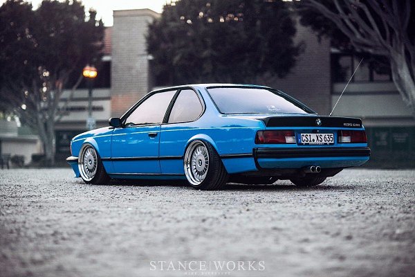 BMW этим всё сказано! Красива-а-ая!!! Bavarian Blues - Rimal Chand's 1985 BMW 635CSi - 4
