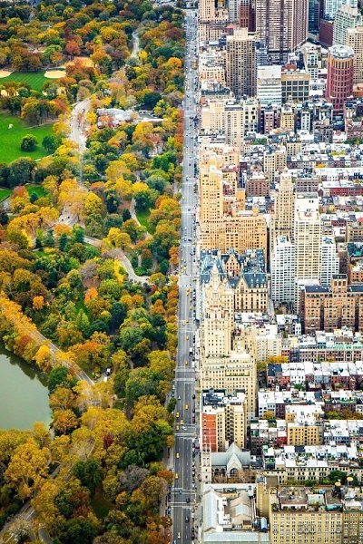 Граница двух миров в Нью-Йорке, США.#США@travel.blog