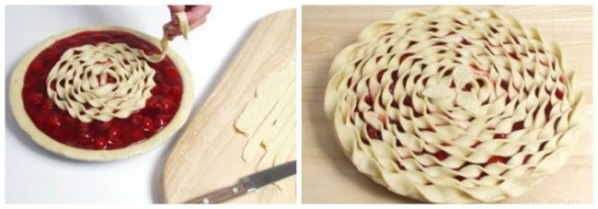 Украшение Пирога плетением – Рецепт Бабушки Эммы
