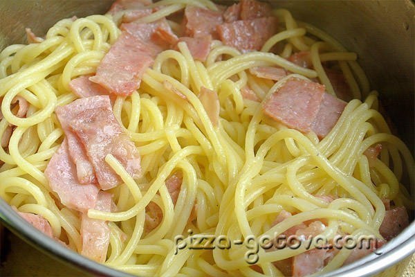 Классическая паста Карбонара.Паста Карбонара – это вкуснейшее итальянское блюдо, представляющее ... - 8