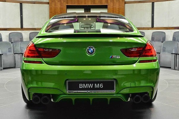 754 HP Java Green BMW M6 Gran Coupe - 3