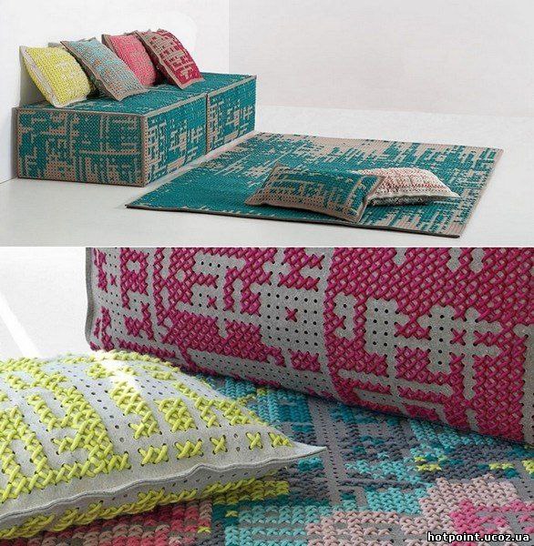 Дизайнеры тоже вышивают крестиком. - 2