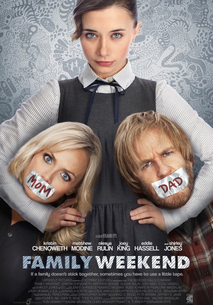 Семейный уик-энд (2013).Страна: СШАЖанр: драма, комедияРейтинги: IMDb: 6.3 Kinopoisk: 6.2Режиссер: ...