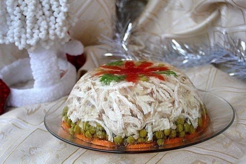 Заливное из курицы. .Нежное, красивое и вкусное блюдо, под названием заливное, обязательно украсит ...