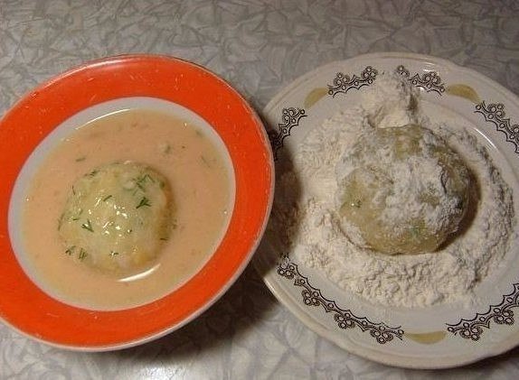 Зразы картофельные с курицей.Ингредиенты:400-500 г курицы,5-6 картофелин,150 г ... - 7
