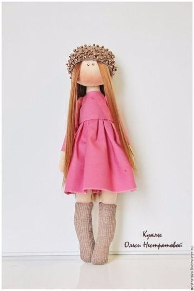 Шьем куколку. Выкройка. - 3