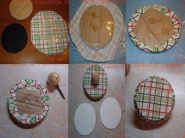 Бочонок из прищепок и банки от чипсов - 4